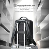 BOPAI Men's Slim Business Backpack 15.6" – Waterproof Laptop Bag with USB Charging Port, Office Work & Travel Backpack - Saleshubstore