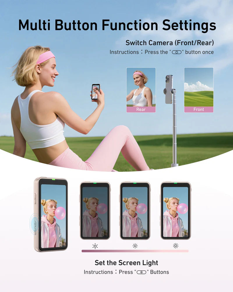 TELESIN Magnetic Vlog Monitor