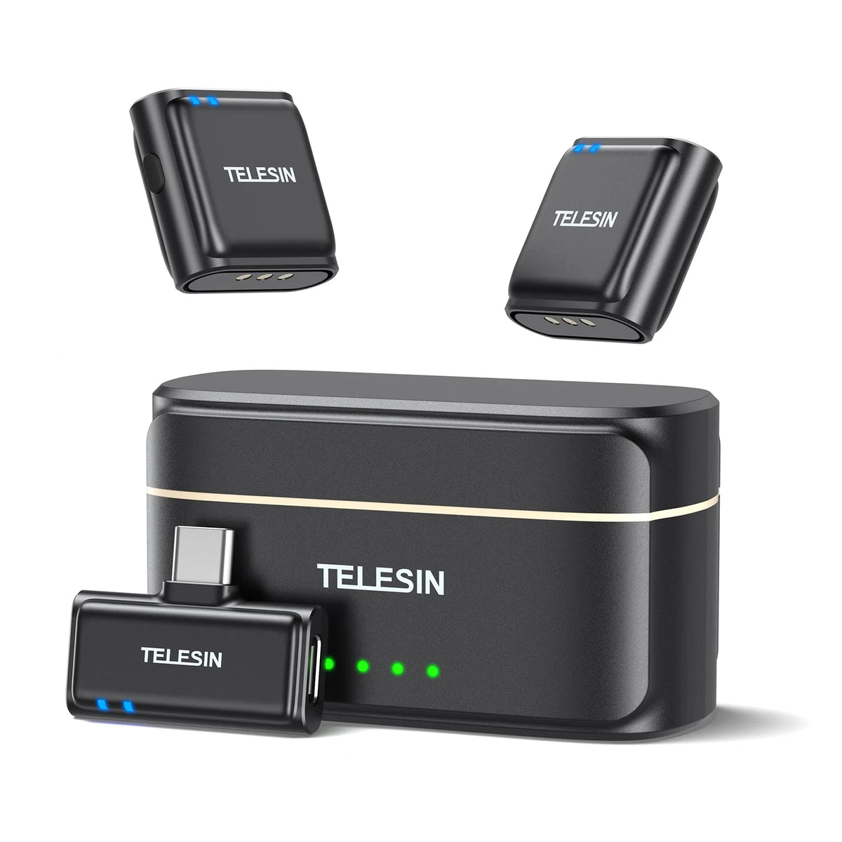 TELESIN Wireless Lavalier Microphone