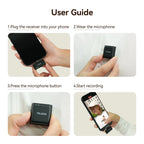 TELESIN Wireless Lavalier Microphone