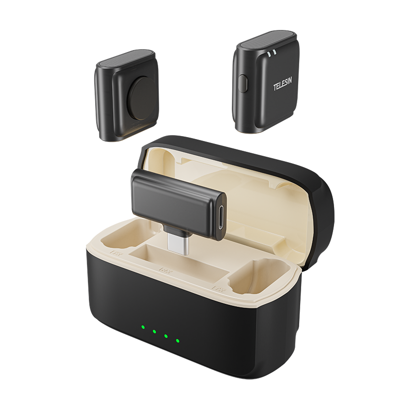 TELESIN Wireless Lavalier Microphone