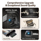 TELESIN Wireless Lavalier Microphone