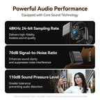 TELESIN Wireless Lavalier Microphone