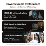 TELESIN Wireless Lavalier Microphone
