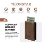 TILONSTAR Pop-Up Leather Wallet