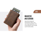 TILONSTAR Pop-Up Leather Wallet
