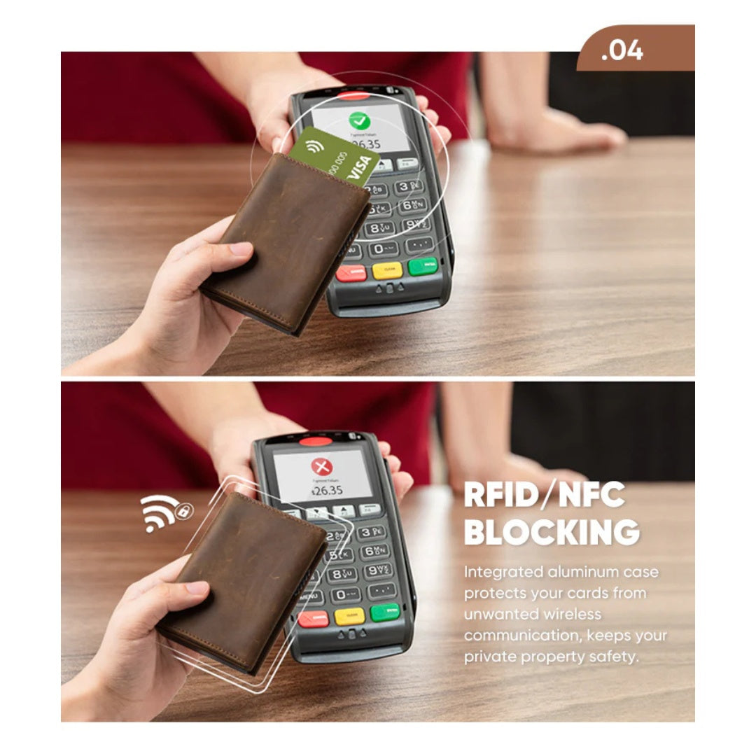 TILONSTAR Pop-Up Leather Wallet