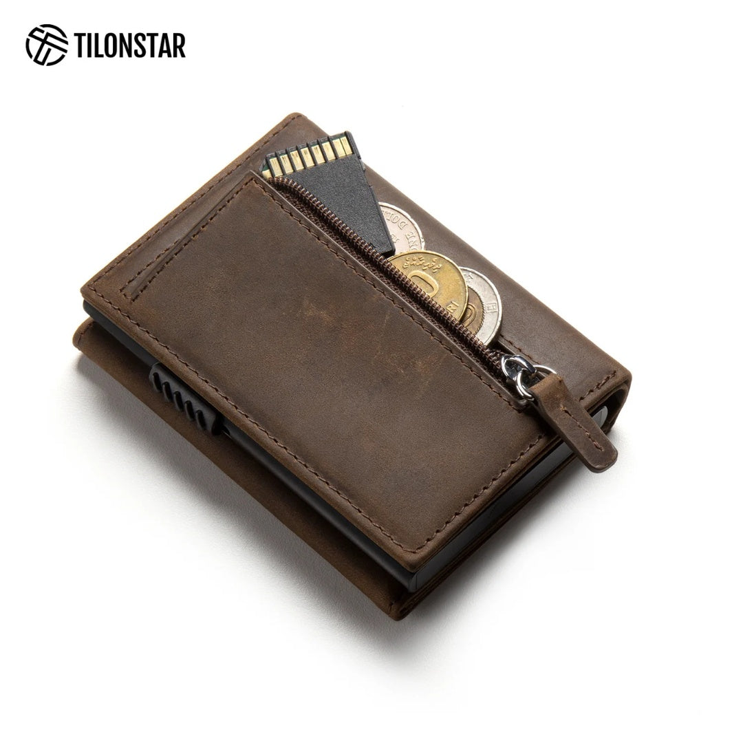TILONSTAR Pop-Up Leather Wallet