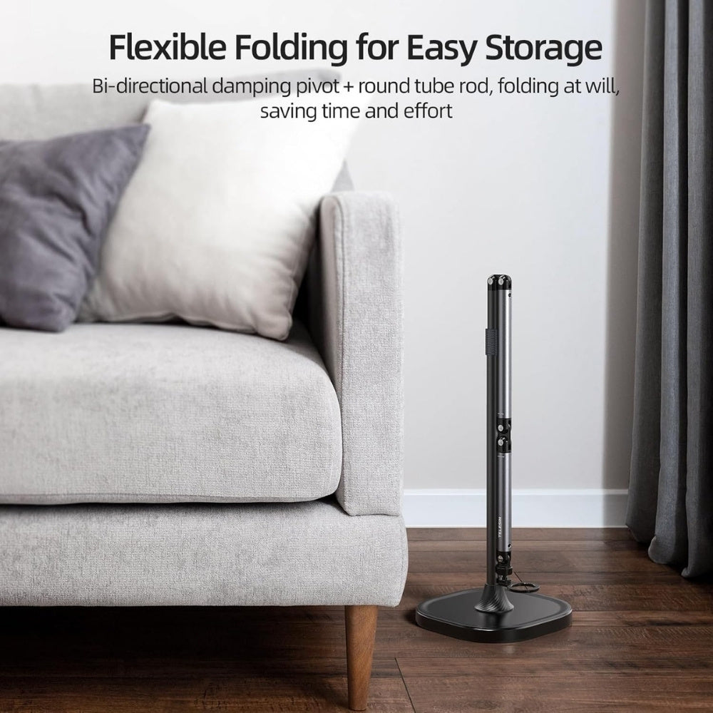 Telesin Adjustable Magnetic Mobile Phone Floor Stand Holder