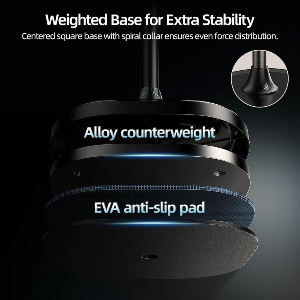 Telesin Adjustable Magnetic Mobile Phone Floor Stand Holder