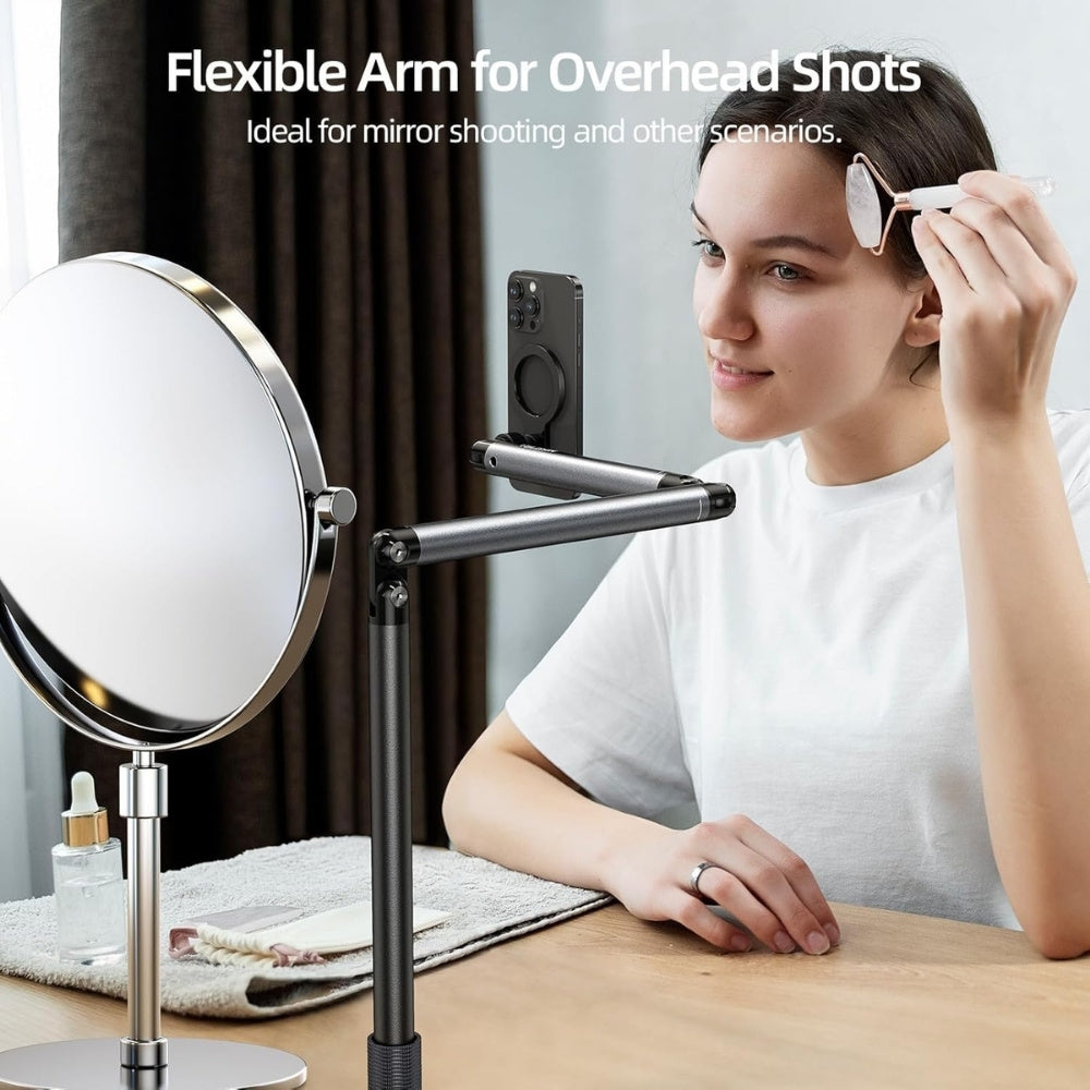 Telesin Adjustable Magnetic Mobile Phone Floor Stand Holder