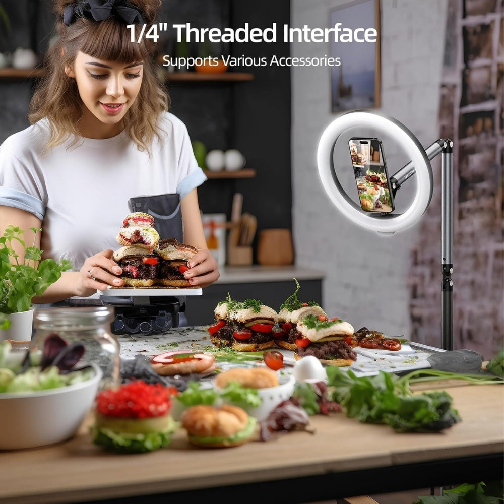 Telesin Adjustable Magnetic Mobile Phone Floor Stand Holder