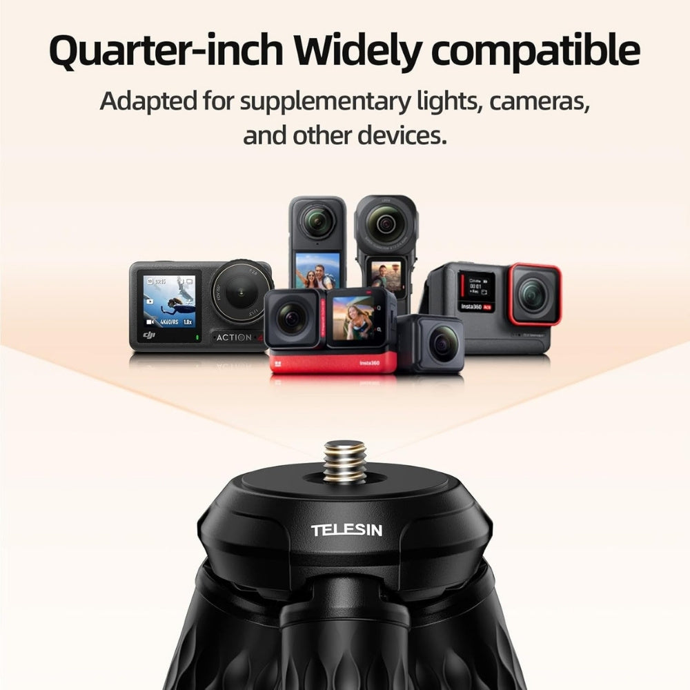 Telesin Flexible Magnetic Suction Phone Tripod