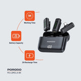 Porodo Lavalier Microphone (USB-C with Lightning Adapter)