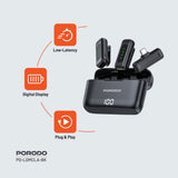 Porodo Lavalier Microphone (USB-C with Lightning Adapter)