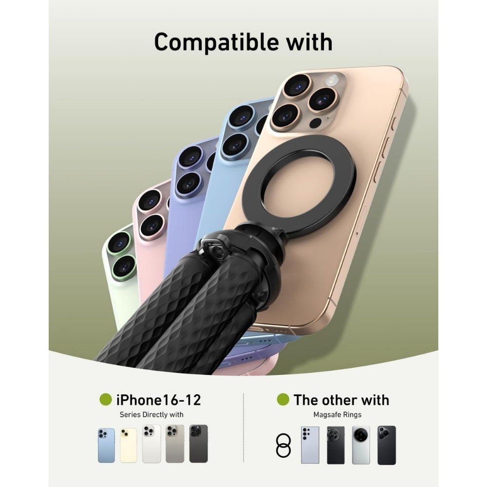 Telesin Flexible Magnetic Suction Phone Tripod