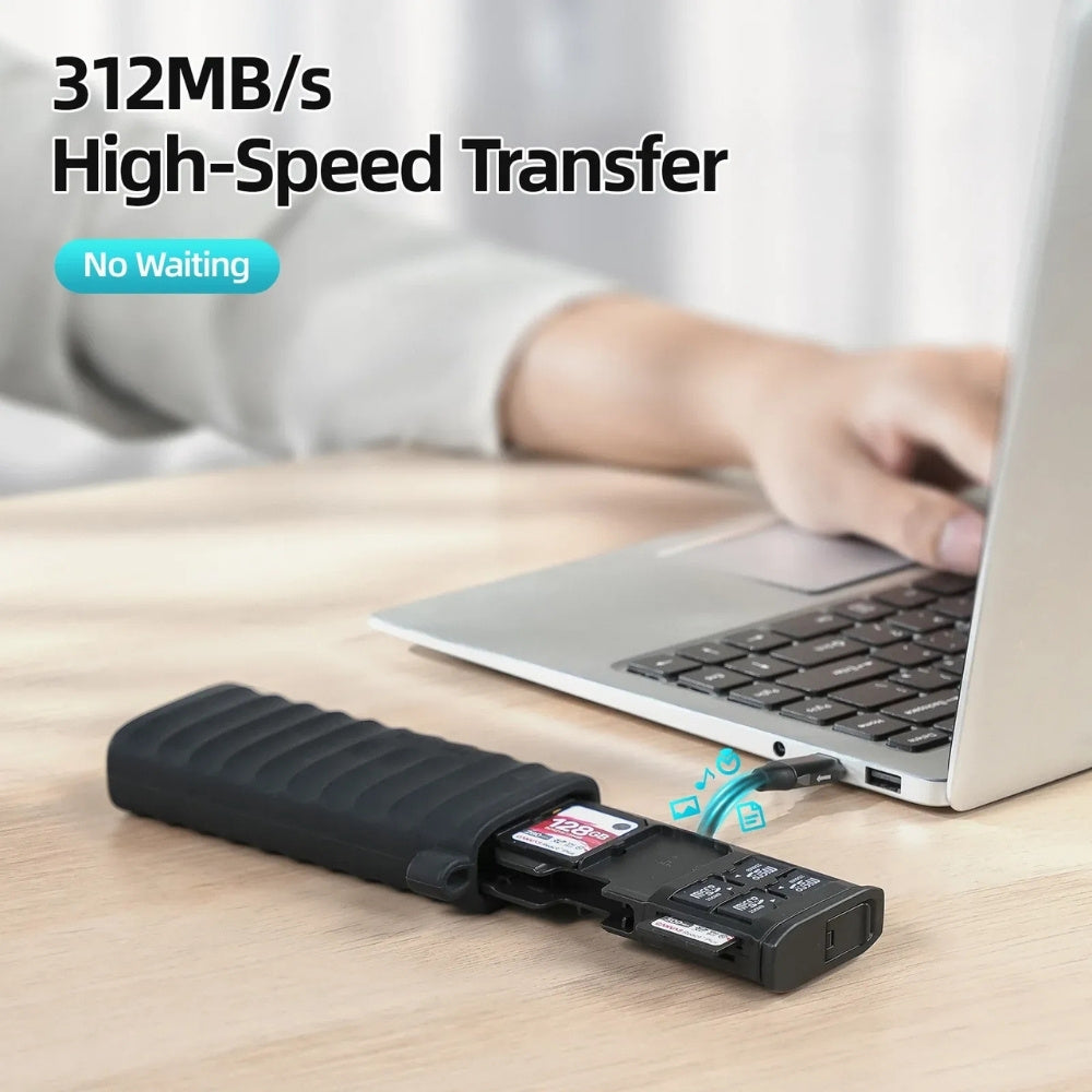 Telesin Multifunctional USB-C Card Reader