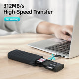Telesin Multifunctional USB-C Card Reader