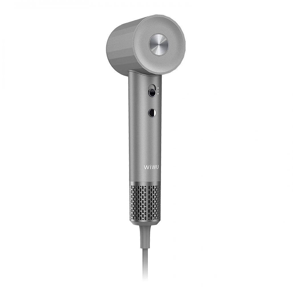 WiWU WI-520 Ultrasonic EU Hair Dryer – Fast-Dry Ionic High-Speed Motor Hair Care Device