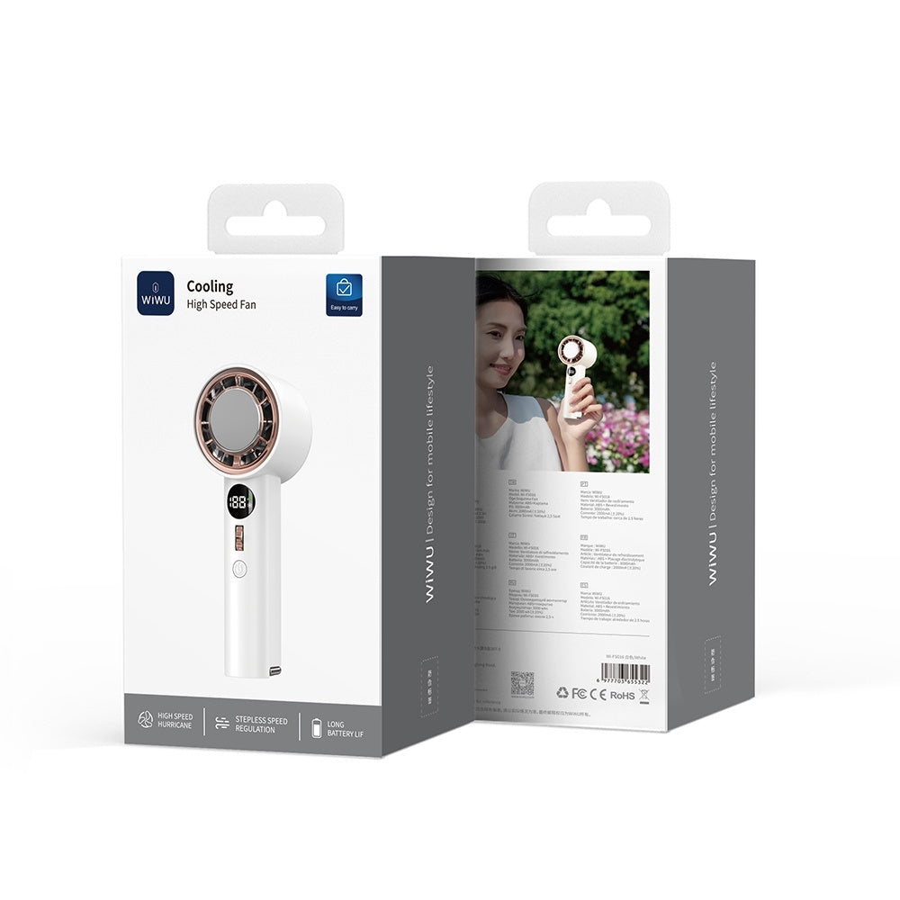 WIWU Portable Cooling Fan Rechargeable