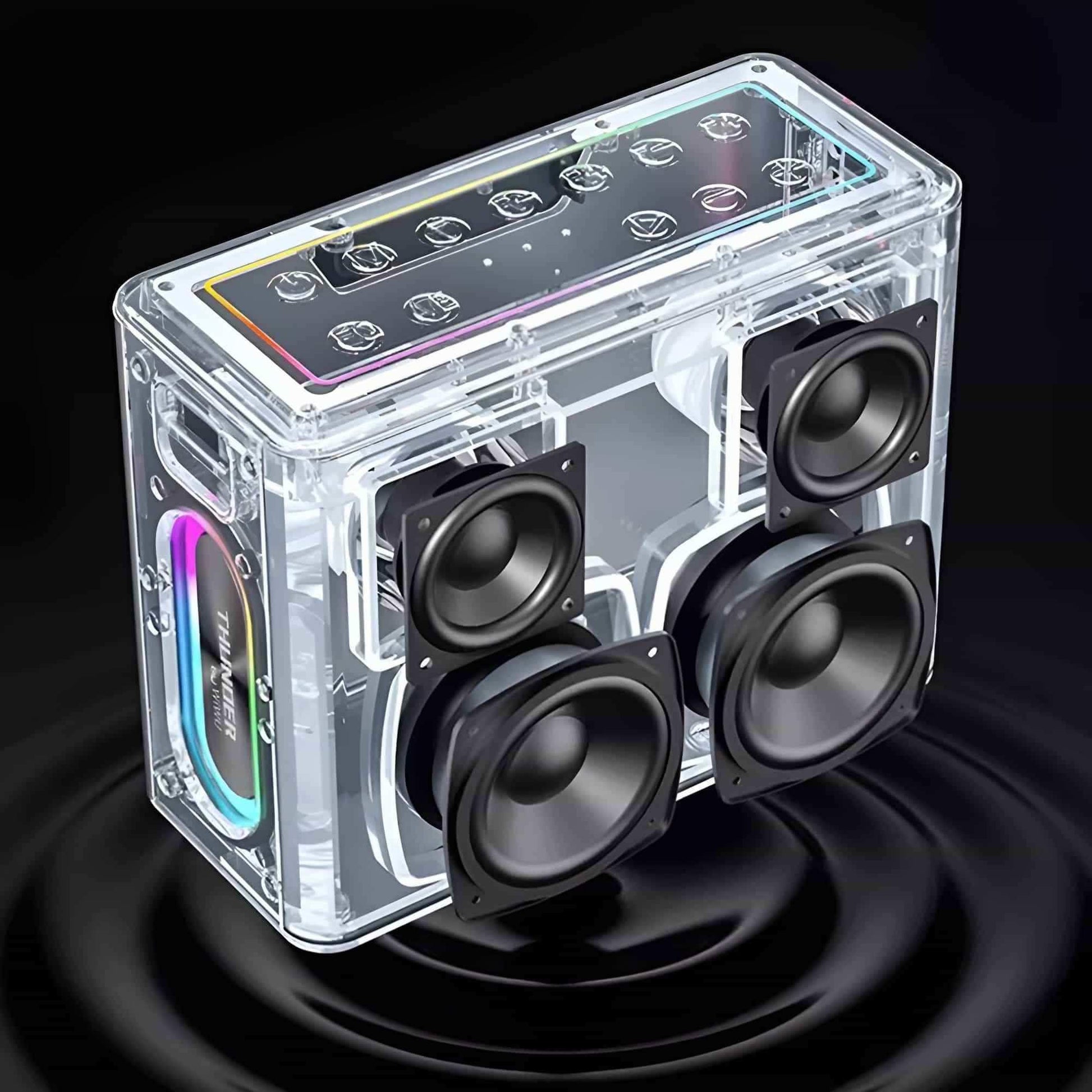 WIWU P19 Thunder Bluetooth Speaker With Two Microphones - Saleshubstore