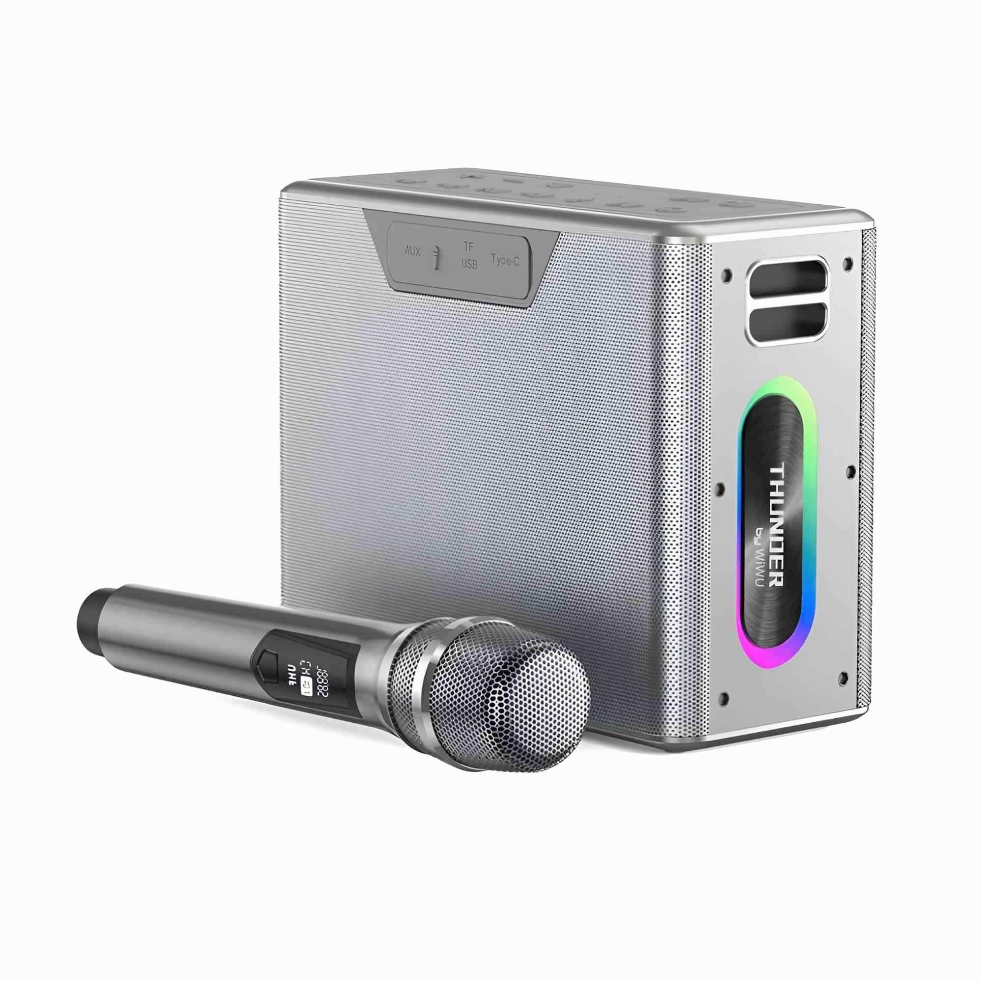 WIWU P19 Thunder Bluetooth Speaker With Two Microphones - Saleshubstore