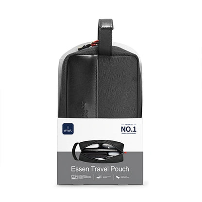 WiWU Essen Travel Pouch – Compact Lightweight Water-Resistant Tech Organizer Bag