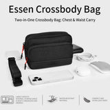 WiWu Essen 2 in 1 Crossbody Bag Travel Pouch