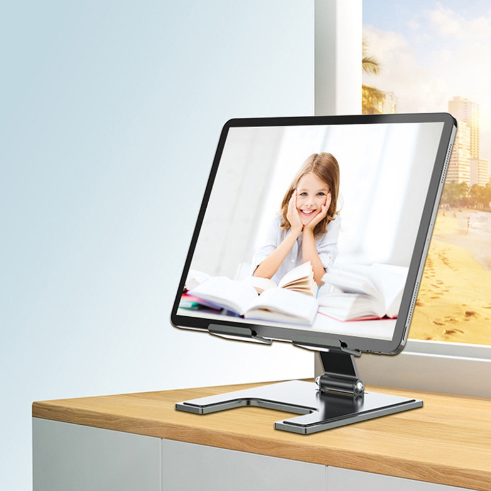 Wopow Tablet Metal Folding Stand VB22 – Adjustable Aluminum Desk Stand