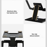 Wopow Tablet Metal Folding Stand VB22 – Adjustable Aluminum Desk Stand