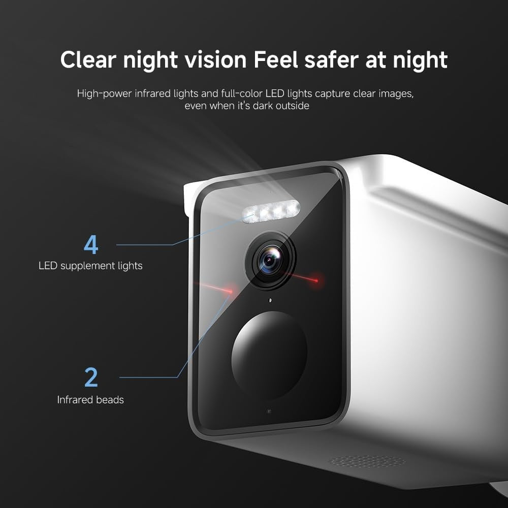 Xiaomi Solar Outdoor Camera BW400 Pro Set