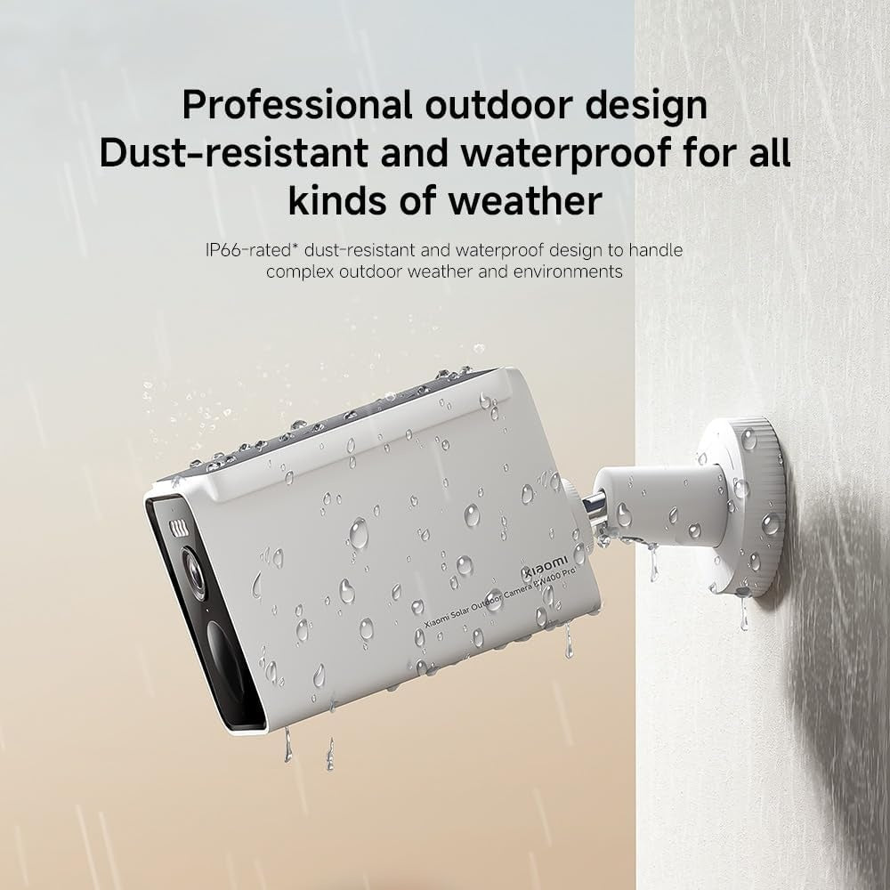 Xiaomi Solar Outdoor Camera BW400 Pro Set