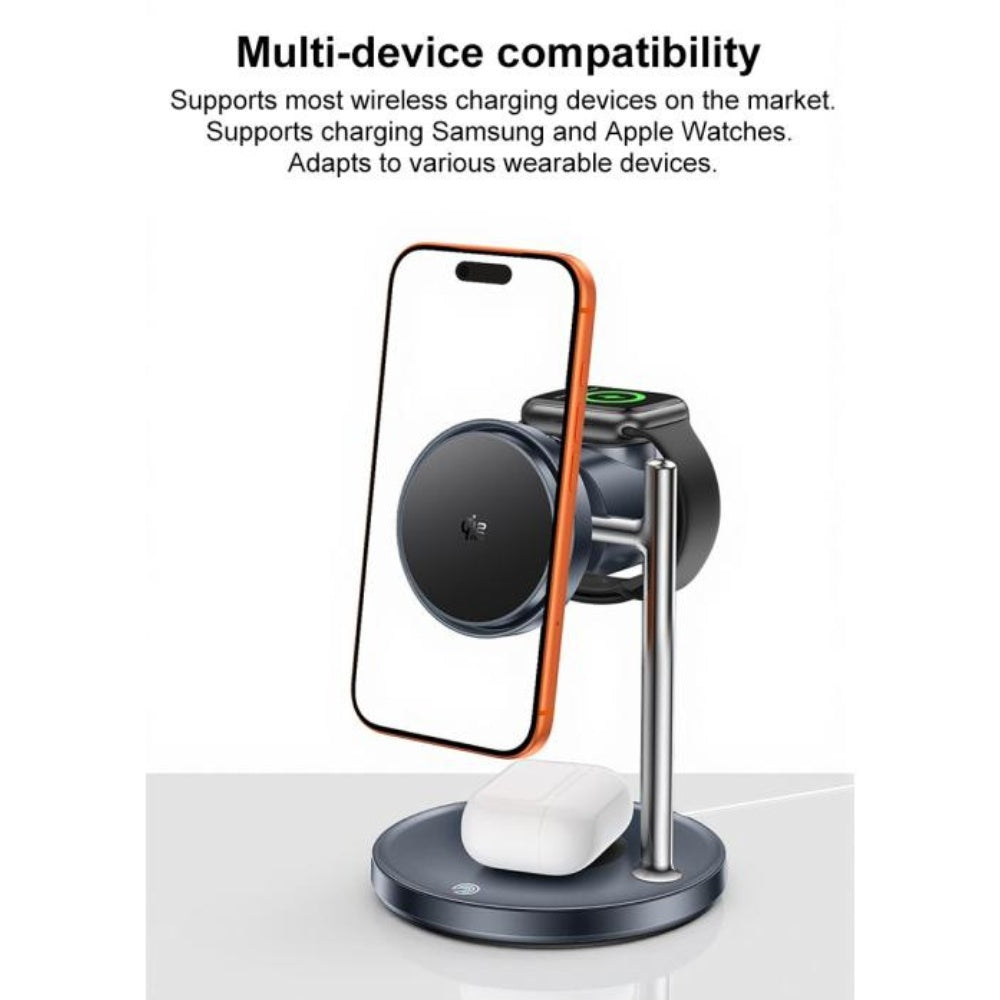 Yesido 25W Wireless 3 in 1 Charging Station (32.5W Max)