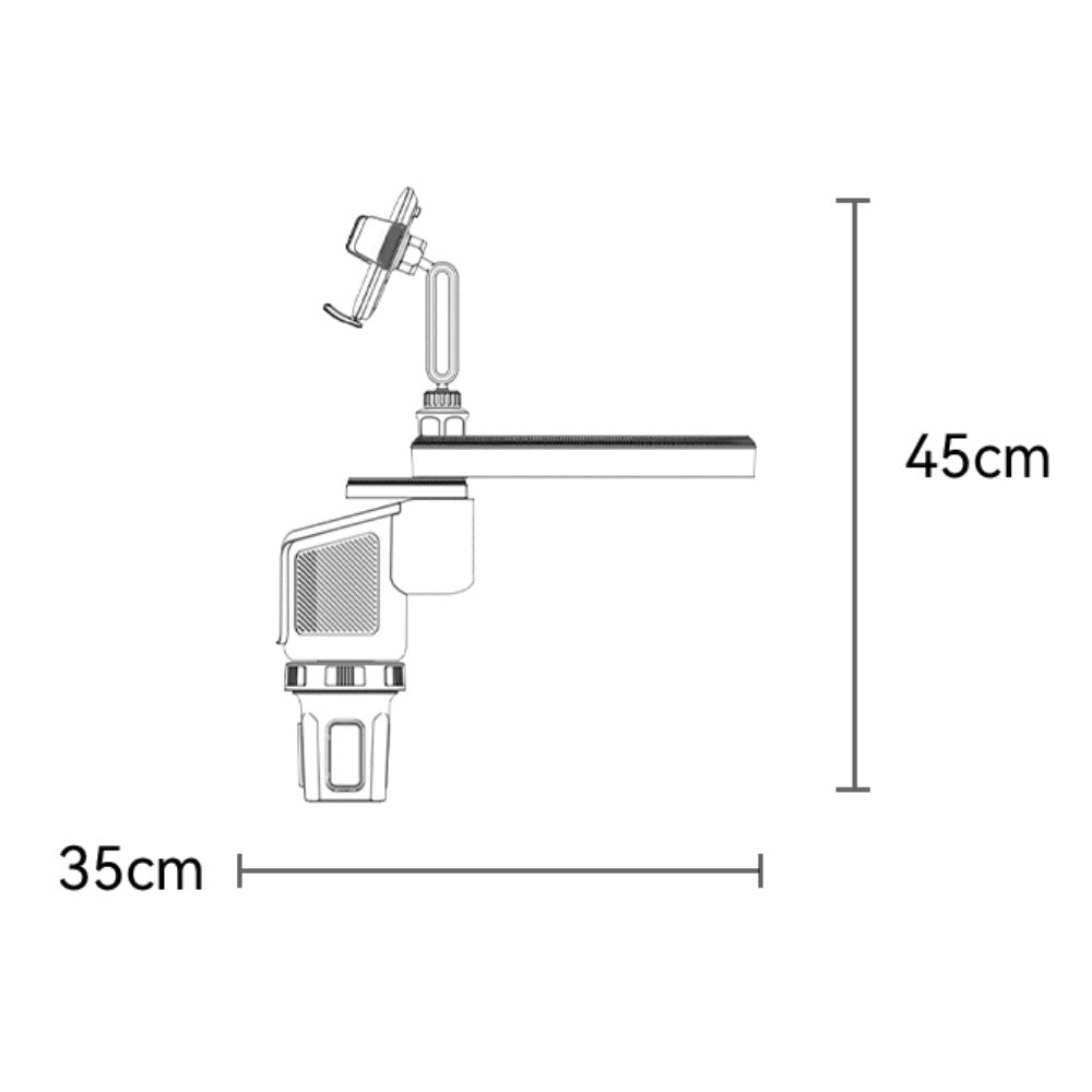 Yesido C274 Car Cup Holder Phone Mount