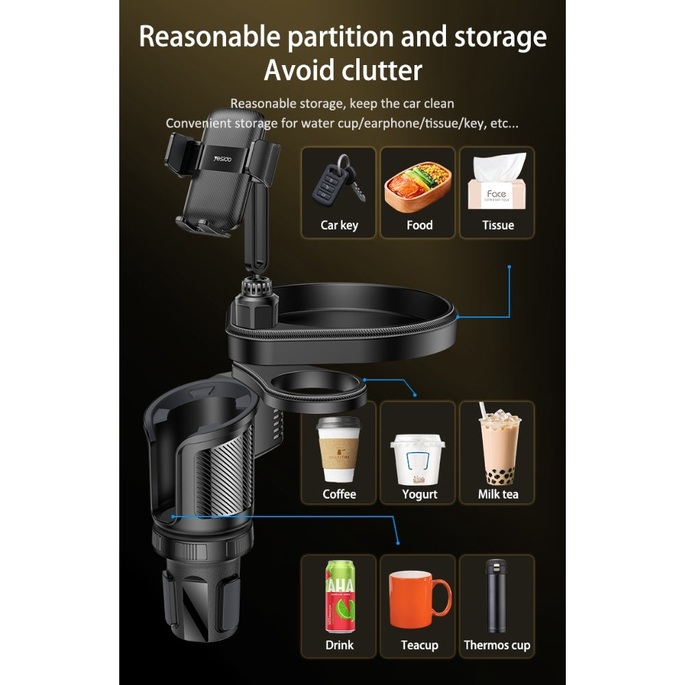 Yesido C274 Car Cup Holder Phone Mount