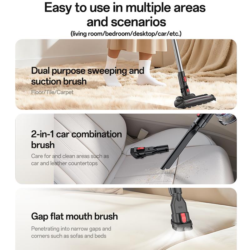 Yesido EC32 Cordless Vacuum Cleaner 12000Pa