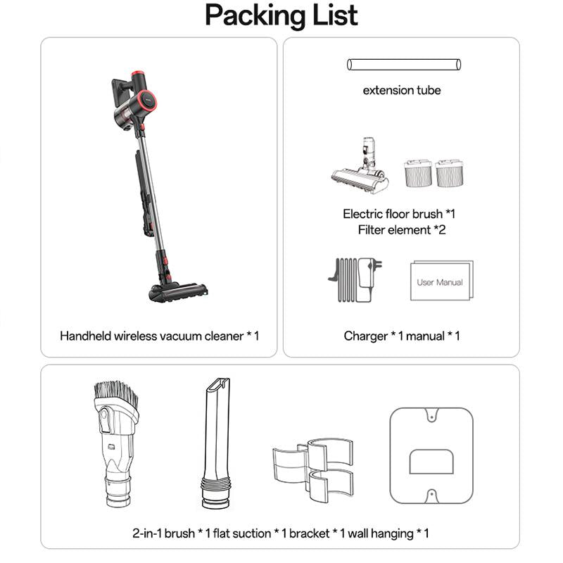 Yesido EC32 Cordless Vacuum Cleaner 12000Pa