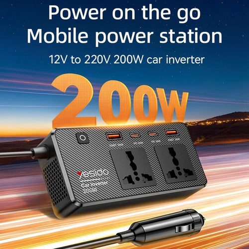 Yesido VC07 200W Car Inverter