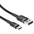 Acefast C22-04 USB-A to USB-C Charging & Data Cable – 3A Fast Charge, Nylon Braided
