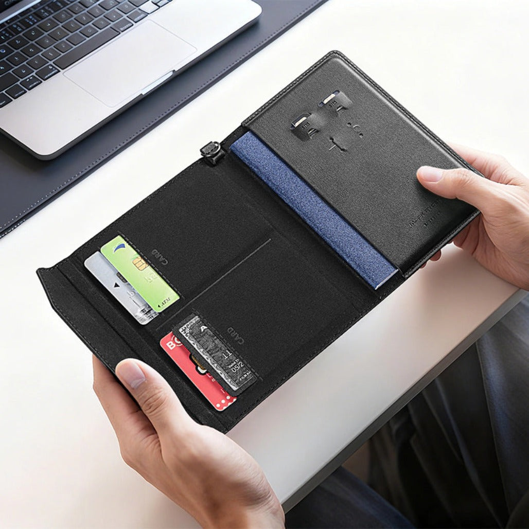 Mark Ryden MagiPass L_MR604 Instant-Access Crossbody Travel Card Wallet for Boarding