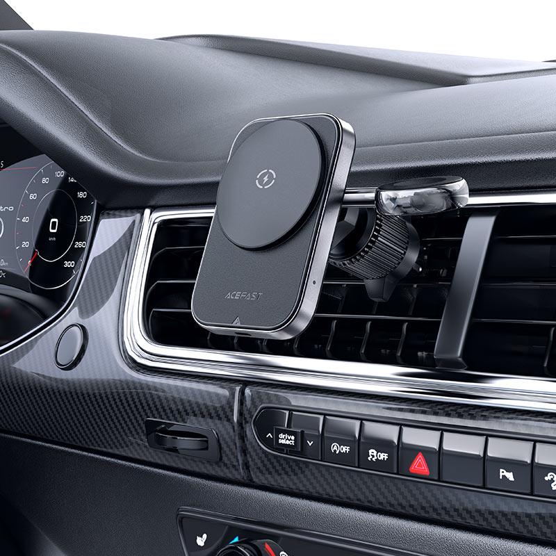 ACEFAST D18 2-in-1 Wireless Charging Car Mount - Saleshubstore