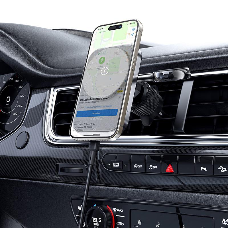 ACEFAST D18 2-in-1 Wireless Charging Car Mount - Saleshubstore