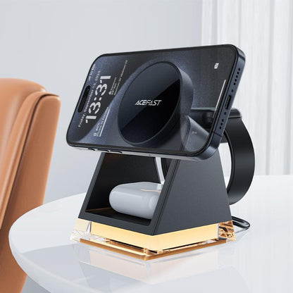 ACEFAST E17 3-in-1 Magnetic Wireless Charging Station - Saleshubstore