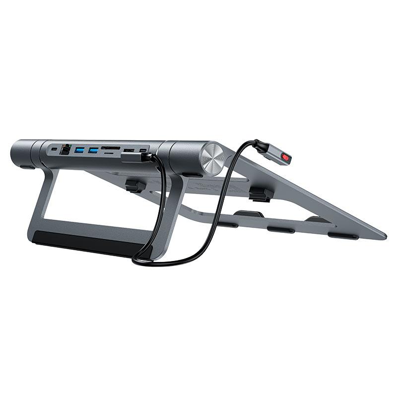 ACEFAST E5 Plus 8-in-1 Laptop Stand with USB-C Hub - Saleshubstore