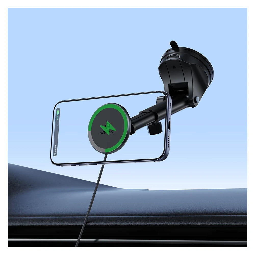 ACEFAST E52 Qi2 Magnetic Wireless Car Charger