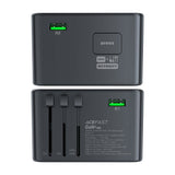 Acefast Z1 2300W Power Adapter with PD75W GaN – 3 USB-C & 2 USB-A Fast Charging Hub