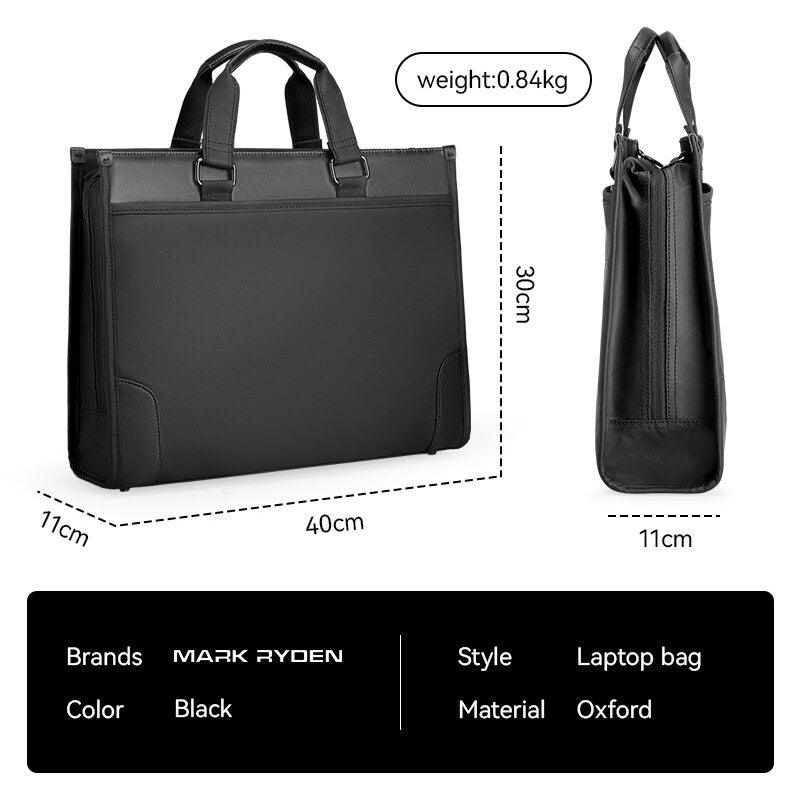 Mark Ryden 15.6" Laptop Messenger Leather WaterProof Bag - Saleshubstore