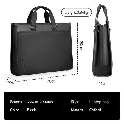 Mark Ryden 15.6" Laptop Messenger Leather WaterProof Bag - Saleshubstore