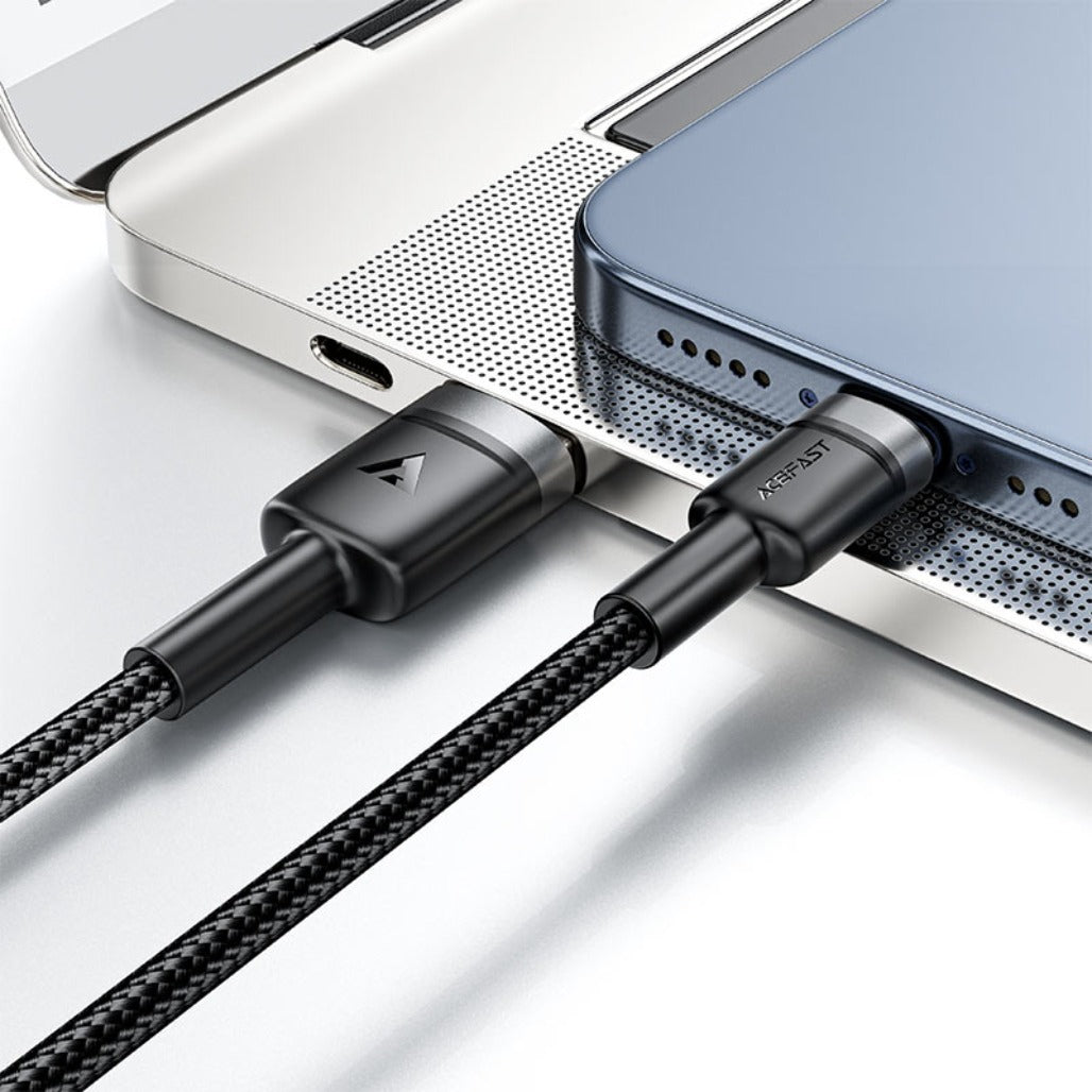 Acefast C22-04 USB-A to USB-C Charging & Data Cable – 3A Fast Charge, Nylon Braided