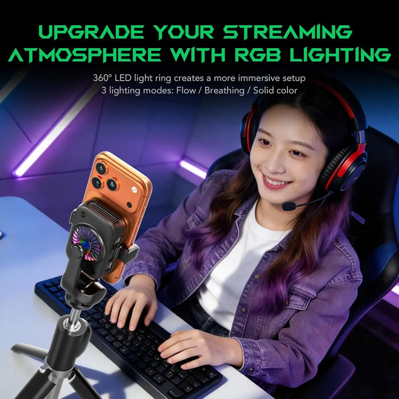 Black Shark Live Streaming Phone Cooler